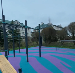 В Колпино завершается благоустройство Зелёной набережной