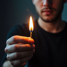 Житель Колпино из мести поджёг дверь квартиры соседа