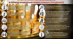 Соблюдайте правила пожарной безопасности во время празднования Светлого Христово Воскресения!