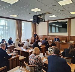В администрации Колпинского района прошло заседание 