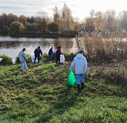 Всероссийскую акцию «Вода России» провели в Колпинском районе