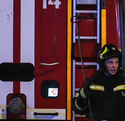 Поезд подожгли около железнодорожной станции Шушары