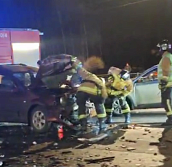 Автомобилисты оказались в ловушке в результате ДТП на северо-западе Петербурга