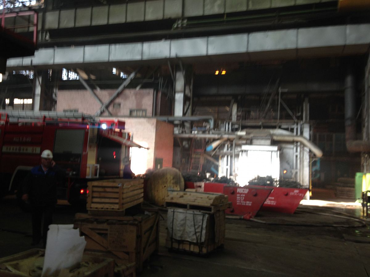 Пожар на «Ижорском заводе»