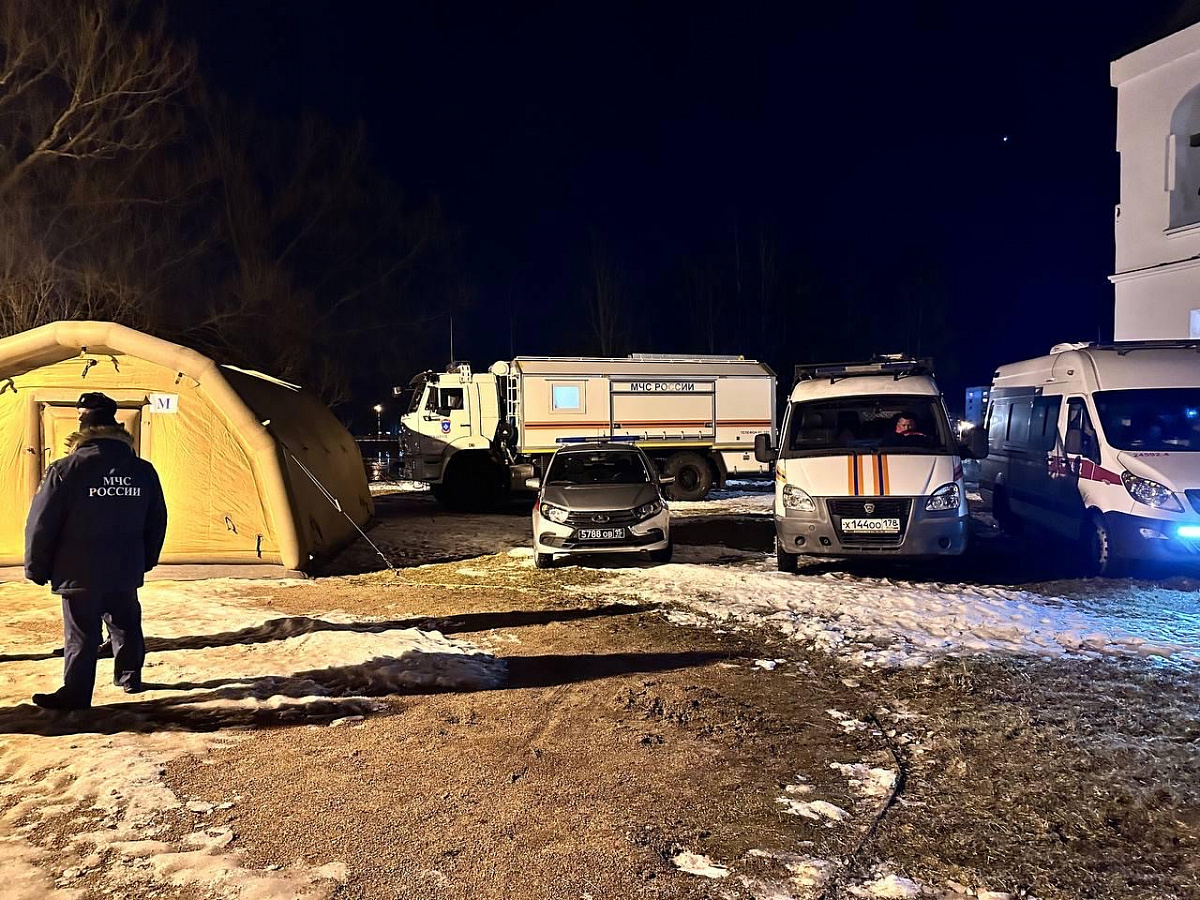 В Колпинском районе прошел православный праздник «Крещение Господне».