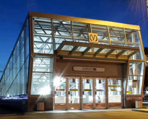 В Петербурге затопило станцию метро «Дунайская»