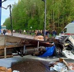Массовая авария с автобусом и «Газелью» произошла под Кингисеппом