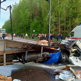 Массовая авария с автобусом и «Газелью» произошла под Кингисеппом