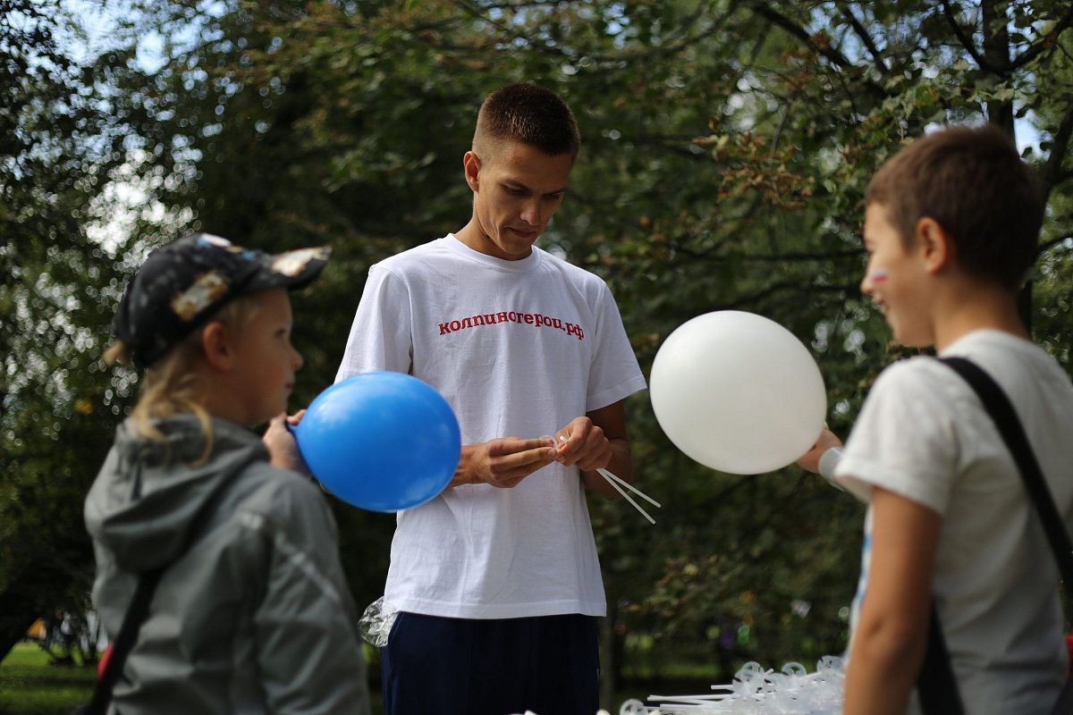 Акция «Земля Героев» на Дне города