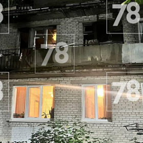 При пожаре в Колпинском районе на Полевой улице погиб человек