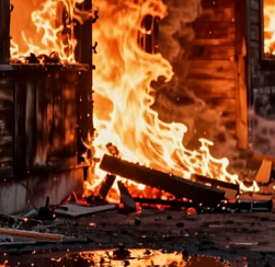 Два дачных дома загорелись в Кировском районе Ленобласти