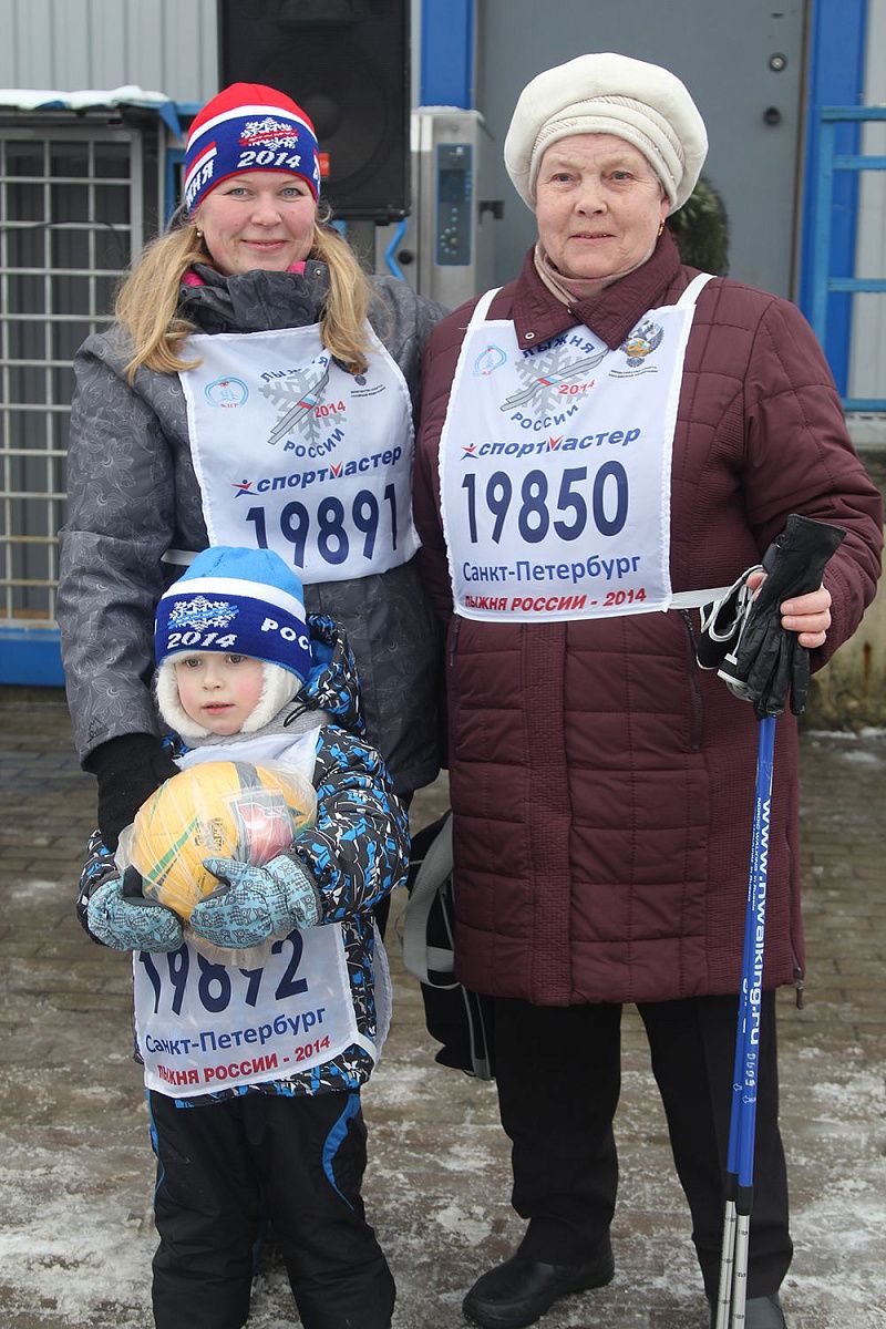 Колпинский этап «Лыжни России-2014»