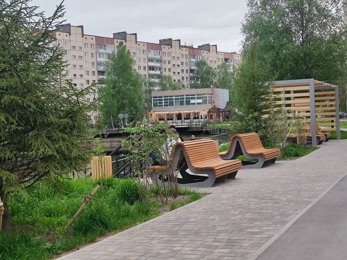 КОЛПИНСКАЯ НАБЕРЕЖНАЯ ПРИЗНАНА ЛУЧШЕЙ!