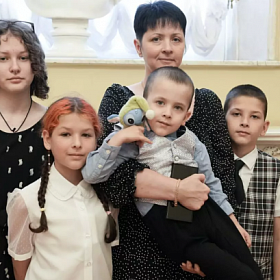 Многодетная семья из Колпино стала гостями приема в Мариинском дворце