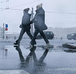 В Петербурге продлили «желтый» уровень опасности из-за сильного ветра