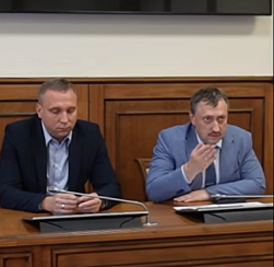 Глава администрации Колпинского района Николай Гордей представил коллегам участника городской программы «Время героев»