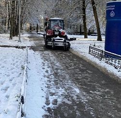 Коммунальные службы Колпинского района работают в усиленном режиме Коммунальные службы Колпинского района работают в усиленном режиме