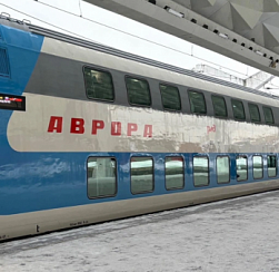 Скоростной поезд «Аврора» попадет в Книгу рекордов России