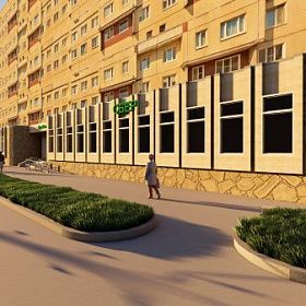 Зеленые островки безопасности на улице Ижорского батальона