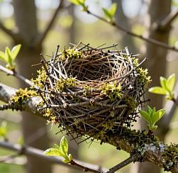 В Петербург после зимовки вернулись грачи