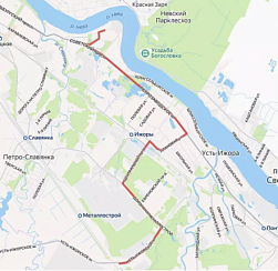 На улицах Колпинского района запретили парковку из-за перевозки крупного груза