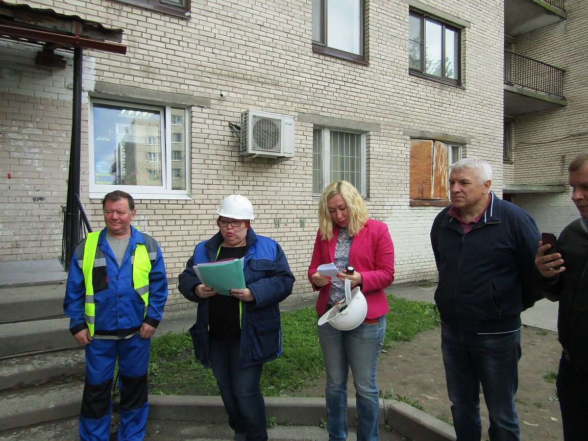 Обучение аварийных служб Колпинского района  продолжается