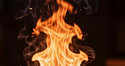 На Московском шоссе в Петербурге выгорел прицеп тягача