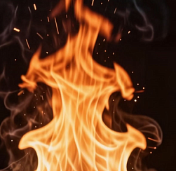 На Московском шоссе в Петербурге выгорел прицеп тягача