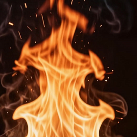 На Московском шоссе в Петербурге выгорел прицеп тягача