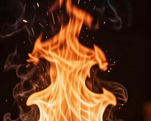 На Московском шоссе в Петербурге выгорел прицеп тягача