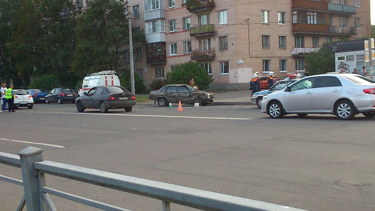 ДТП у «вертолета» (фото)