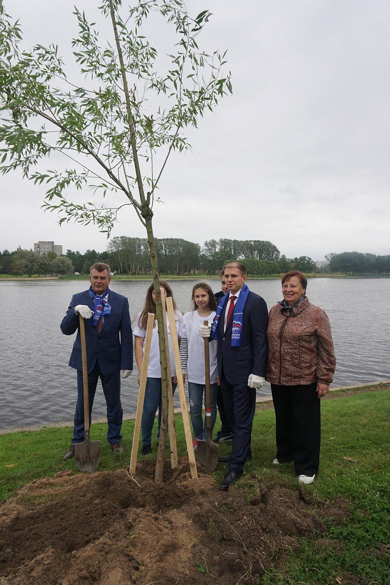 В Колпинском районе появилась  Ижорская аллея