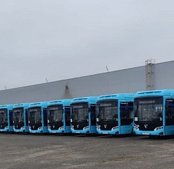 На девяти автобусных маршрутах полностью обновлен подвижной состав