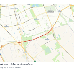 На КАД добавят пробок между Софийской и Московским