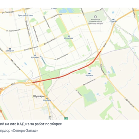 На КАД добавят пробок между Софийской и Московским