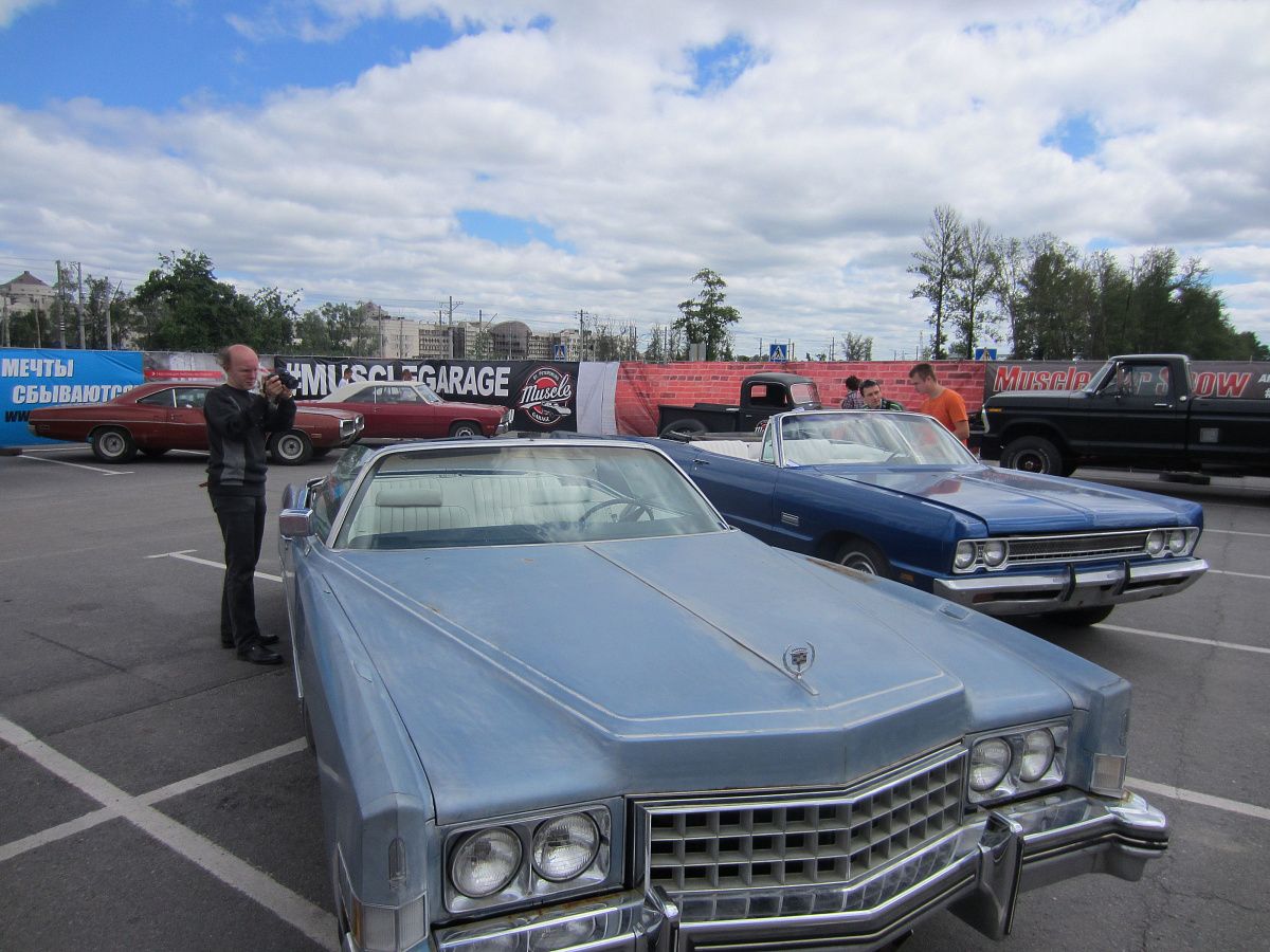 Muscle cars 2014 в Колпино (Видео, Фото)