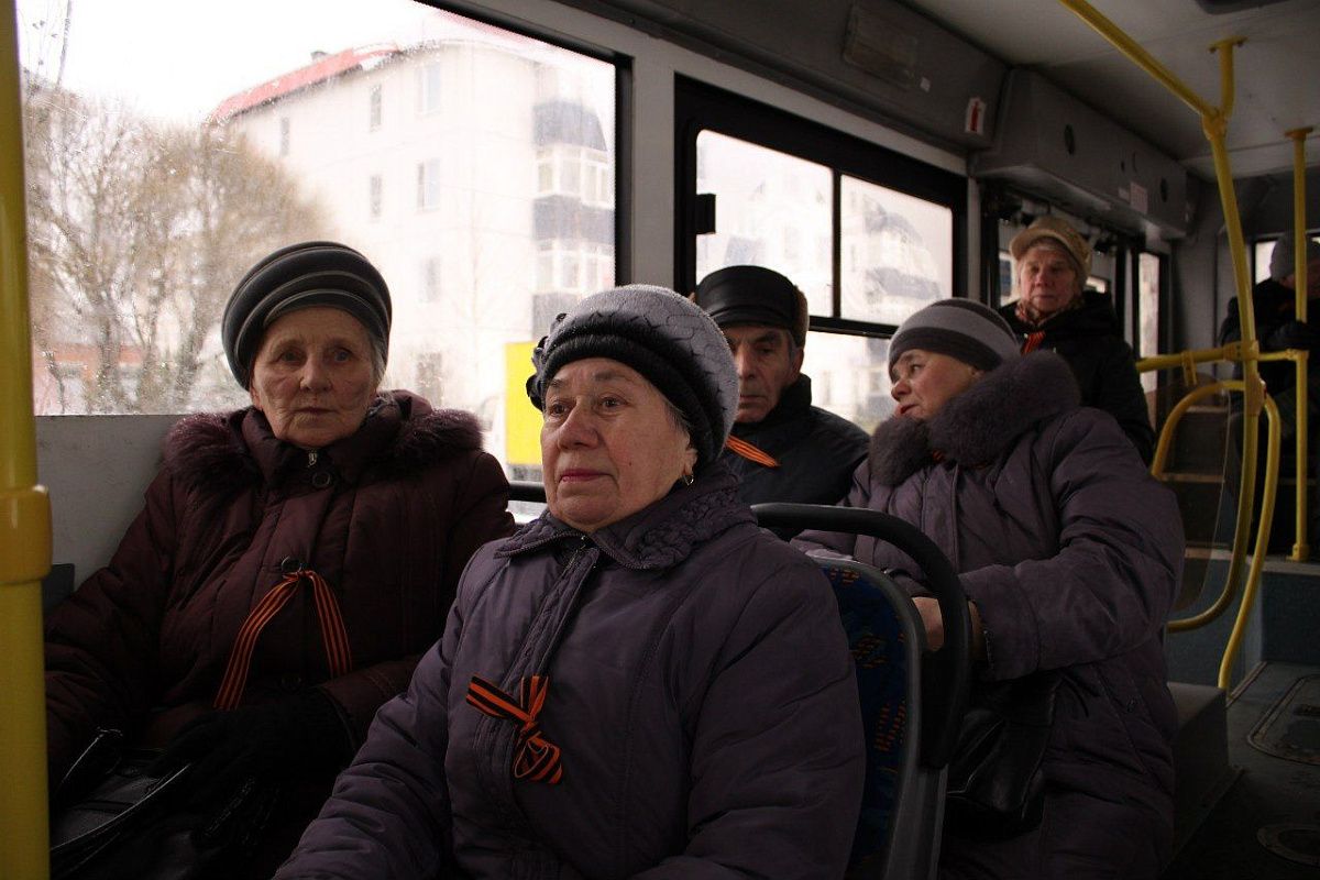 19 февраля в Колпинском районе прошла акция «Маршрут славы».