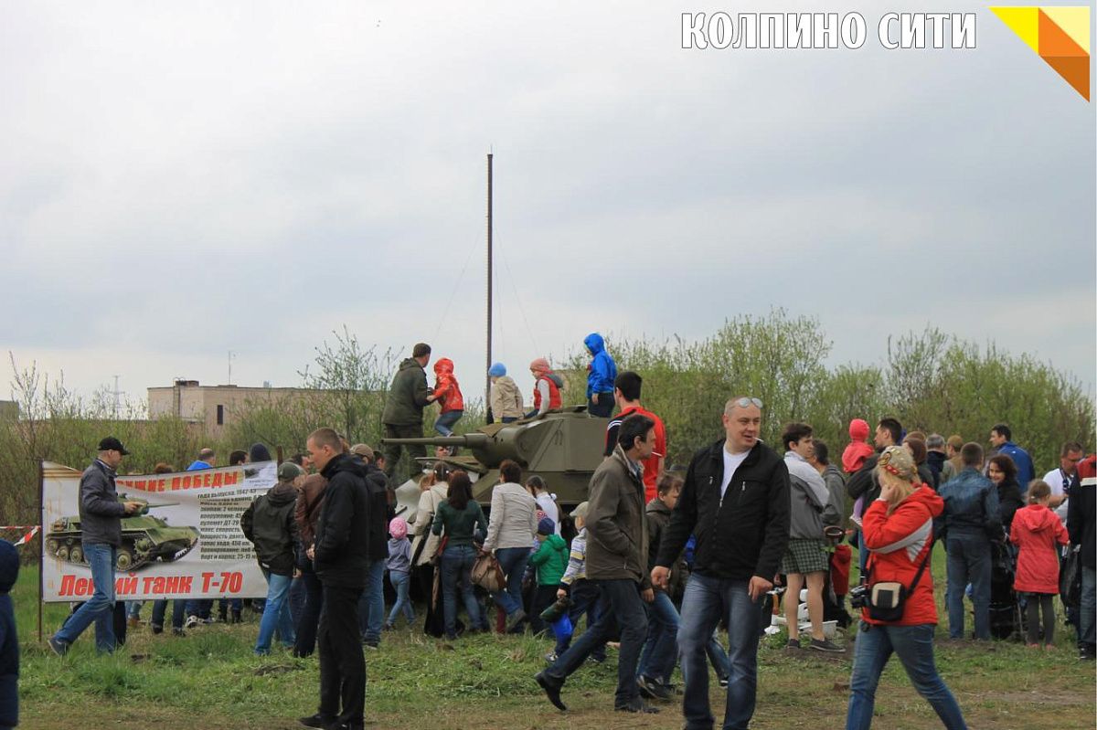 В Колпино состоялась военно-историческая реконструкция