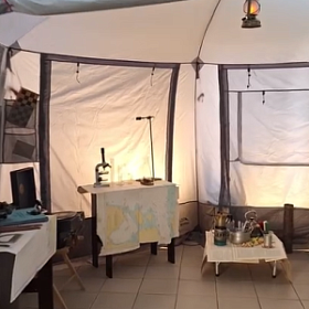 В школе № 621 открылась экспозиция «Северный полюс‑621»