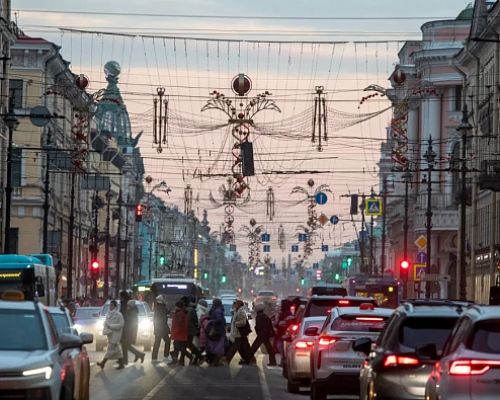 31 декабря перекроют центральные улицы Петербурга