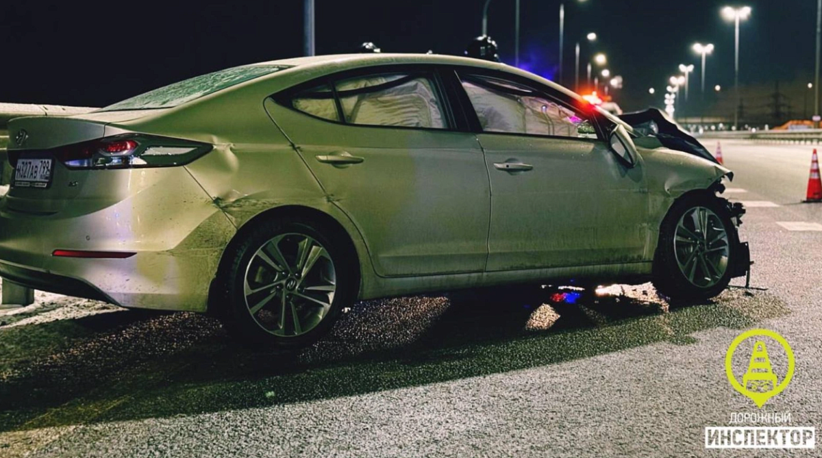 Мужчина разбился об силовое ограждение в Тосненском районе