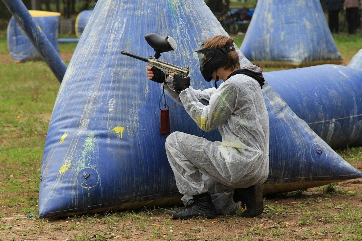 Завершился второй этап турнира по пейнтболу