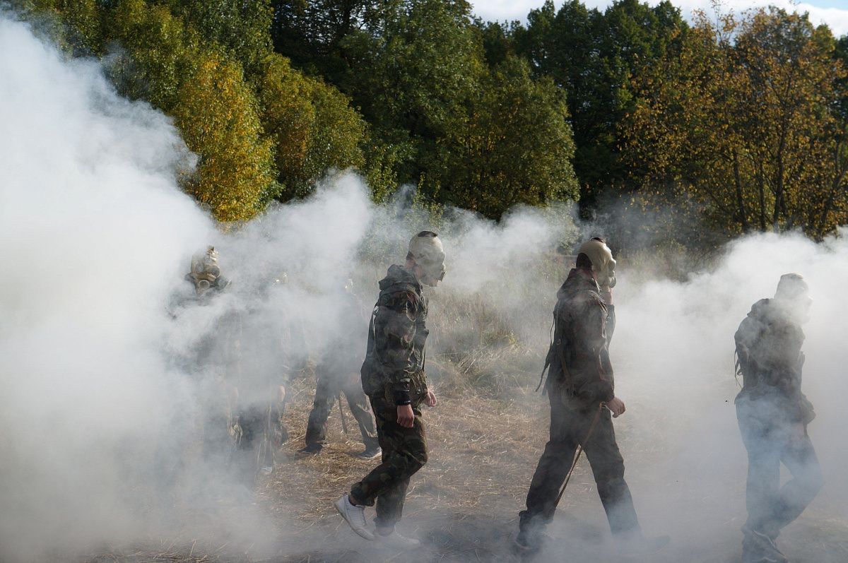Команда добровольческого объединения "МИГ" заняла первое место в молодежном слете "Честь! Слава! Победа!"