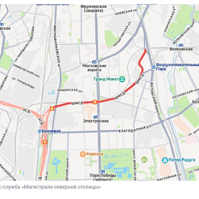 На ЗСД предупреждают о предновогодних перекрытиях