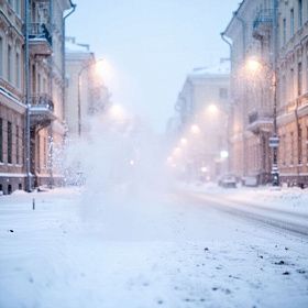 Мощный снегопад, метель и отмена рейсов: чем обернётся балканский циклон 19 февраля