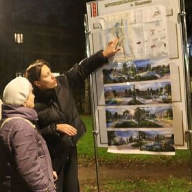 Жители обсудили будущее двора на проспекте Ленина, 44 Жители обсудили будущее двора на проспекте Ленина, 44