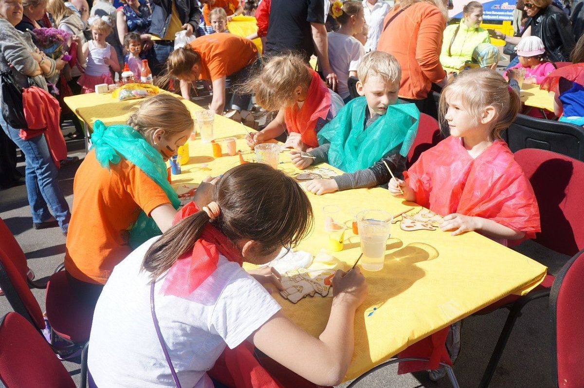 В воскресенье состоялся праздник «Для всей семьи»