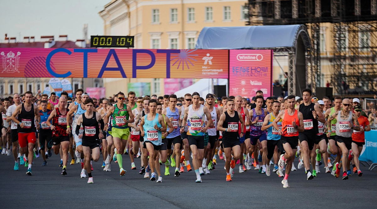 В ночь с 5 на 6 июля в Петербурге в 34-й раз пройдёт марафон «Белые ночи»