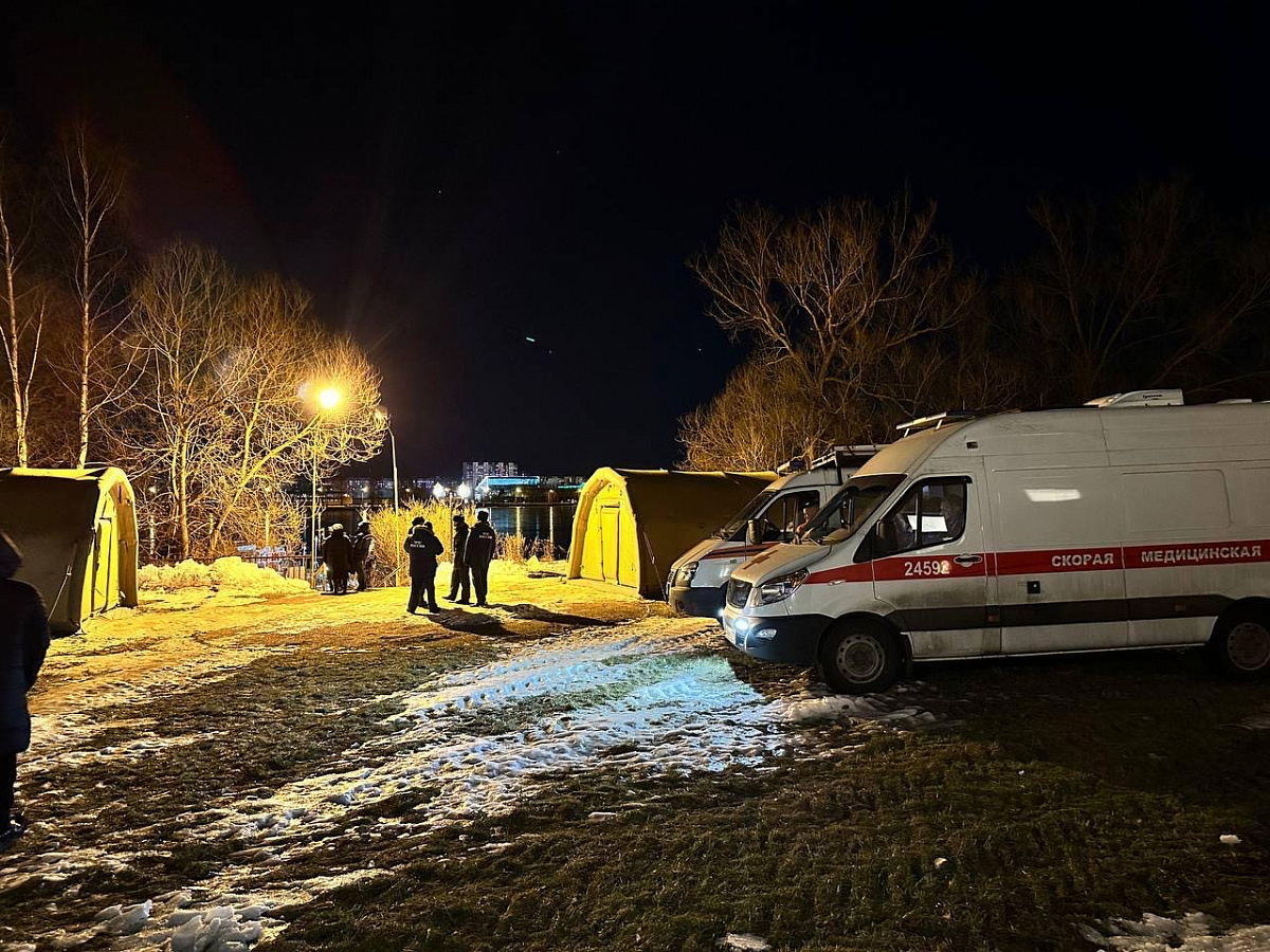 В Колпинском районе прошел православный праздник «Крещение Господне».