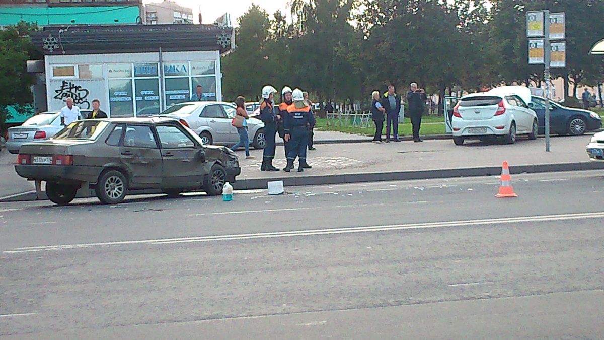 ДТП у «вертолета» (фото)